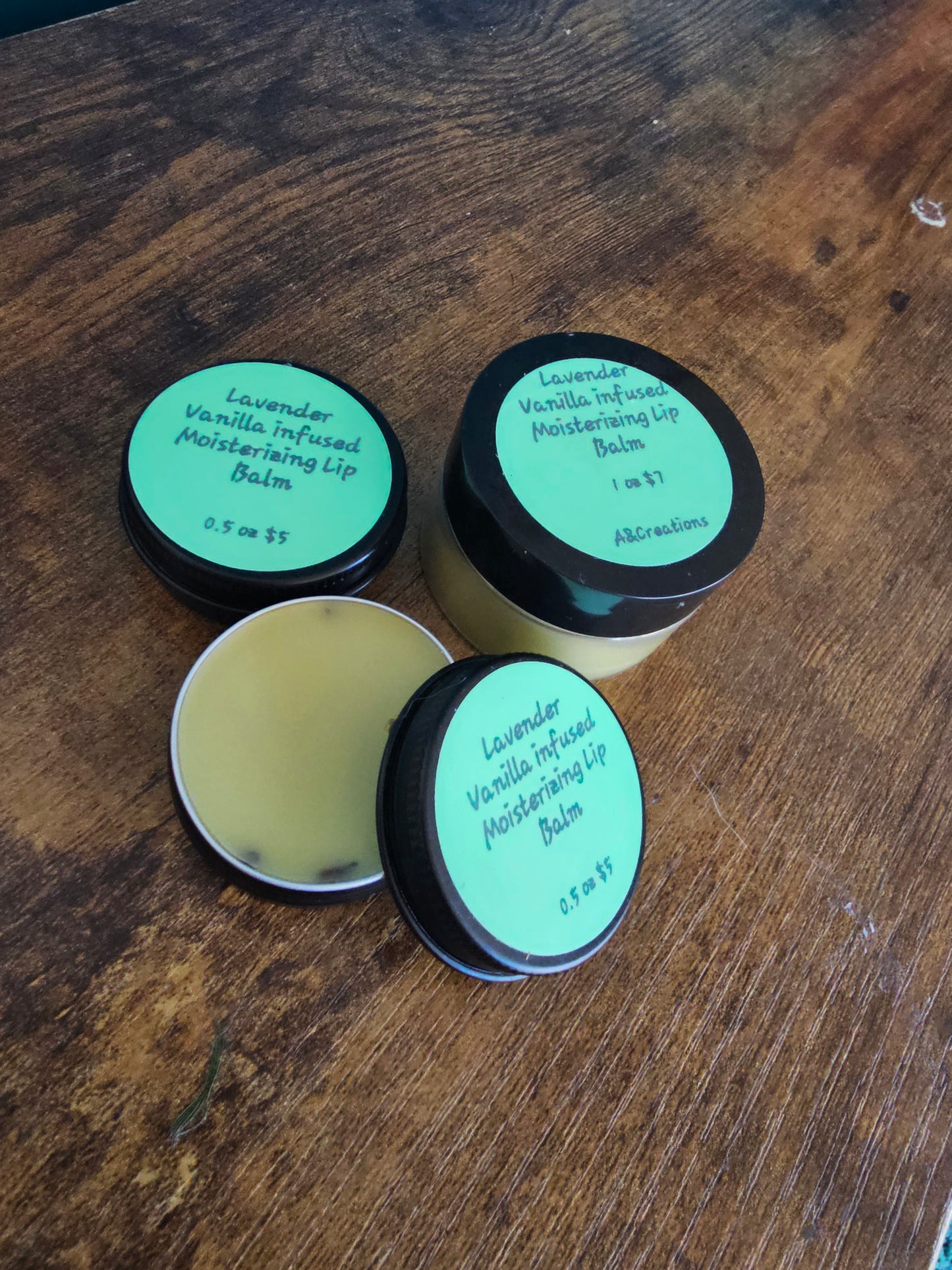 Lavender Vanilla Infused Lip Balm