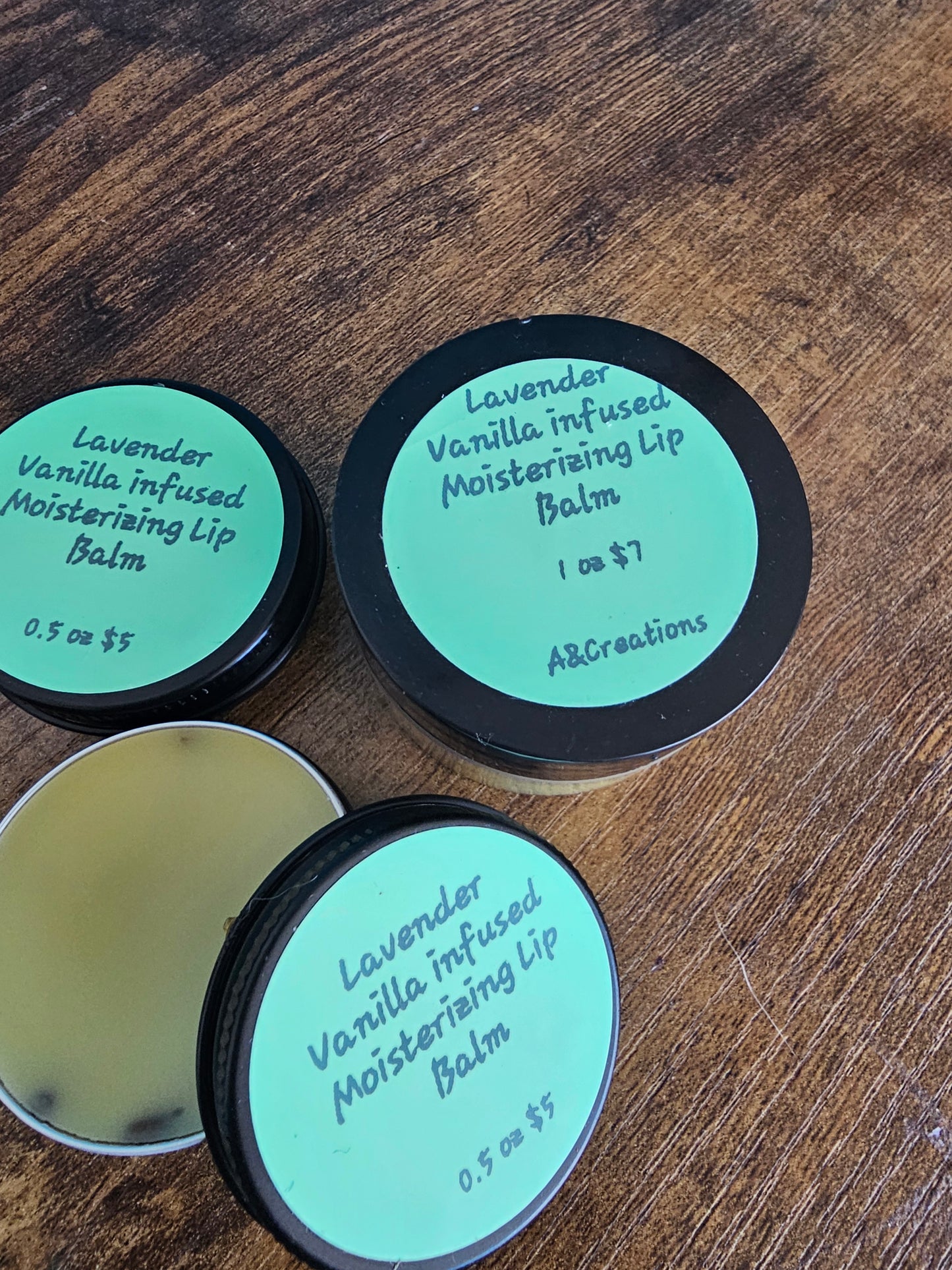 Lavender Vanilla Infused Lip Balm