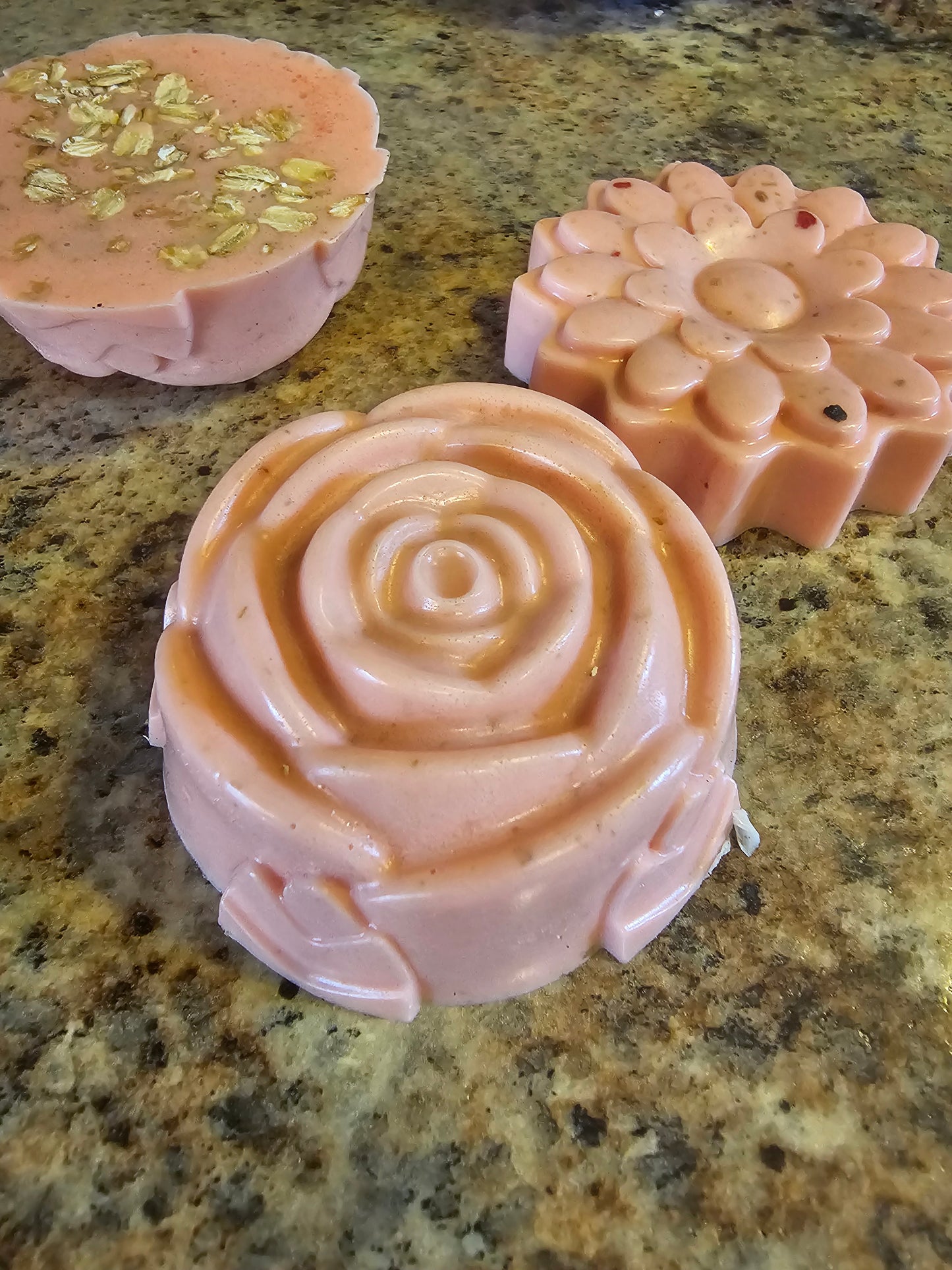 Strawberries & Cream Shea Butter Oatmeal Soap