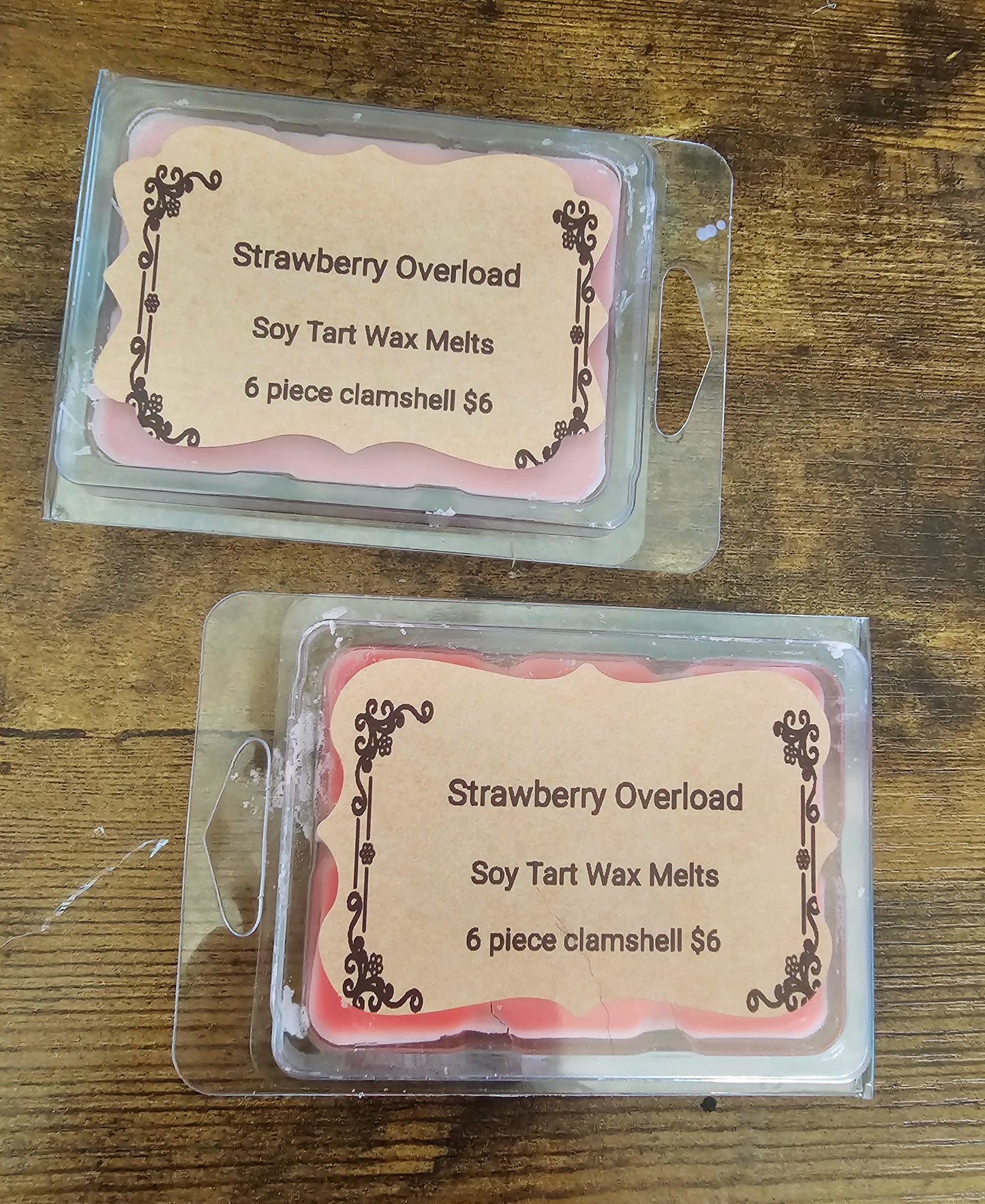 Strawberry Element Soy Wax Tarts